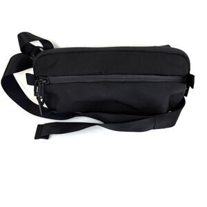 AER Day Sling 2 Bag Black Belt Waist- CORDURA Ballistic Fabric- 12" x 6" travel